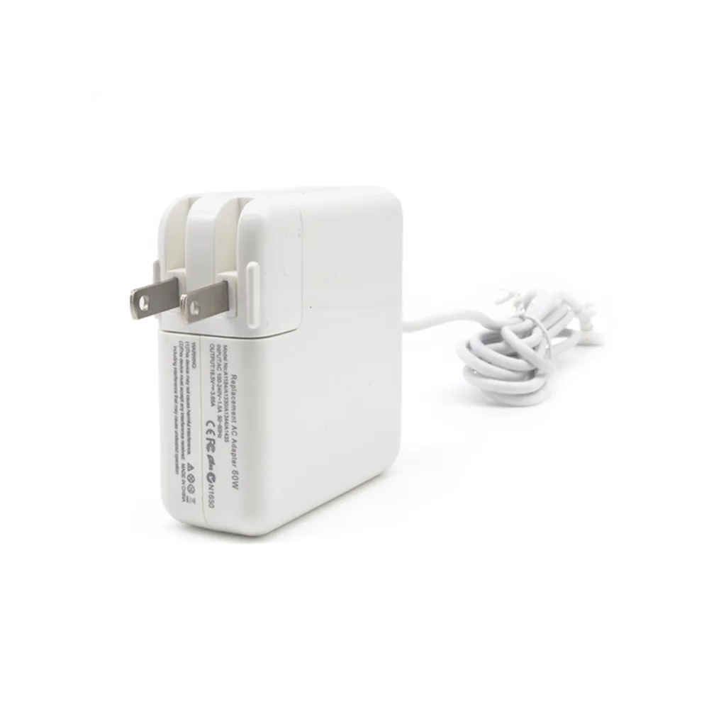 Cargador Apple 16.5V 3.65A Punta L Cable Premium Compatibilidad Macbook