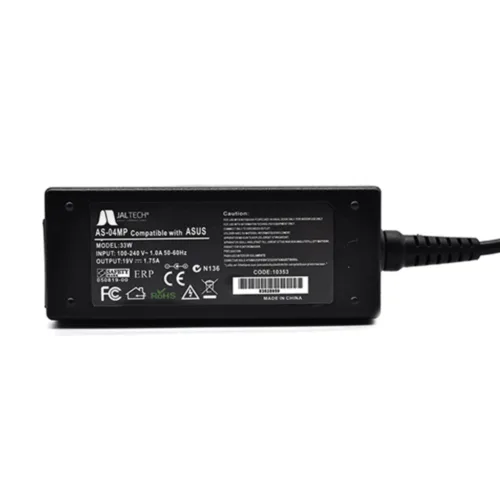 Cargador Jaltech 135W para Lenovo Gamer 20V 6.7A, punta cuadrada, cable plano