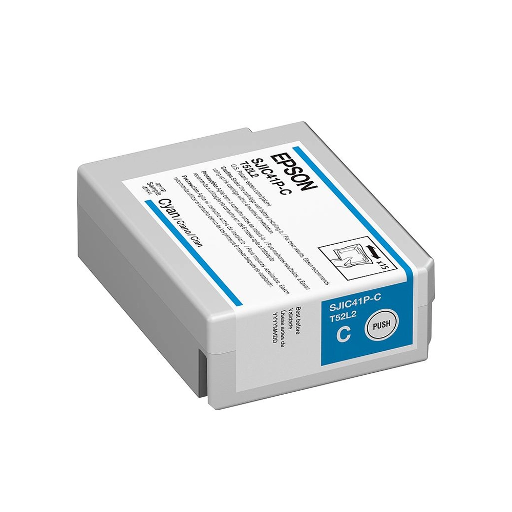 Cartucho Epson de tinta Cyan para TM-C4000
