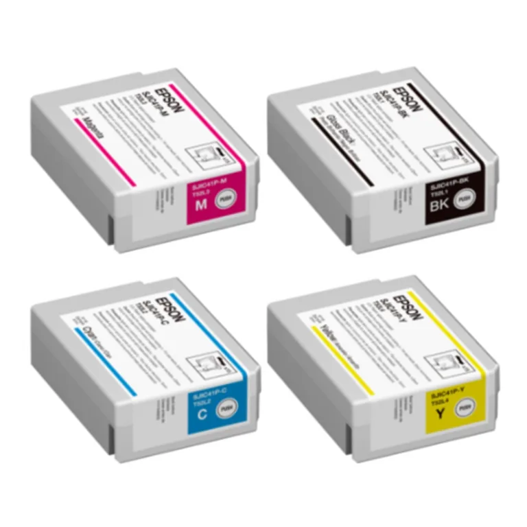 Cartucho de Tinta Cyan Epson UltraChrome DL TM-C4000 Alta Precisión