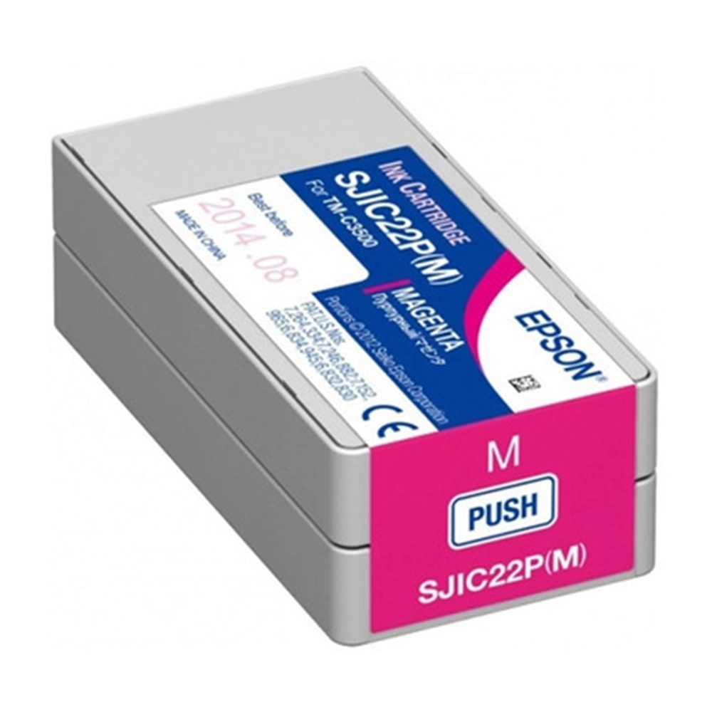 Cartucho Epson de tinta Magenta para TM-C3500