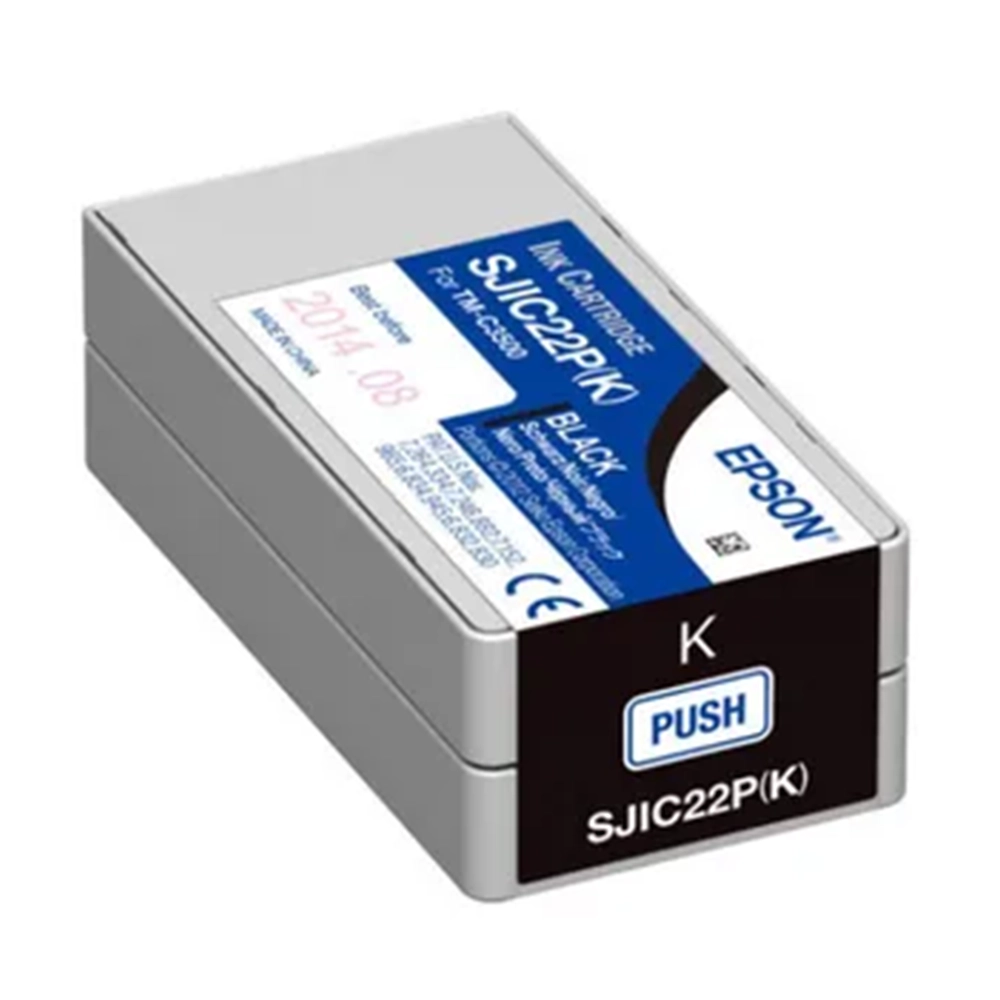 Cartucho Epson de tinta Negra para TM-C3500