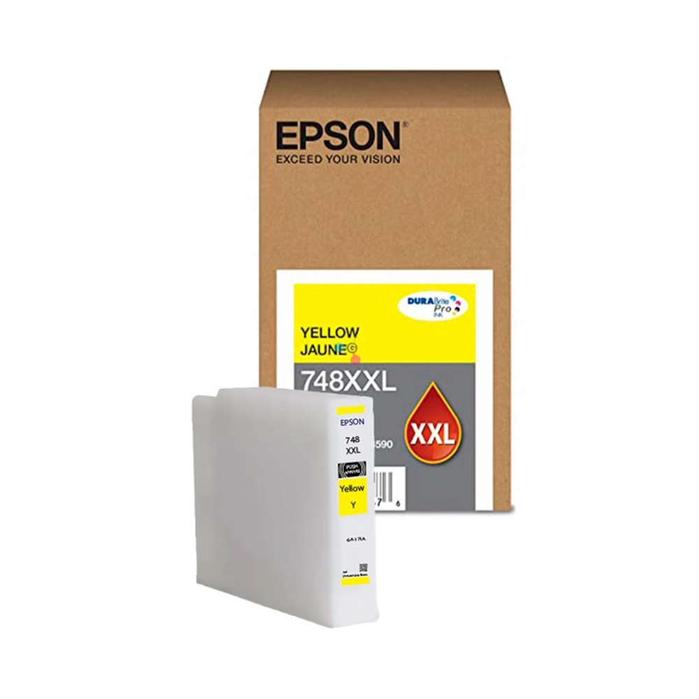 Cartucho Tinta Epson Yellow WF6090 WF6590 7K Calidad Profesional