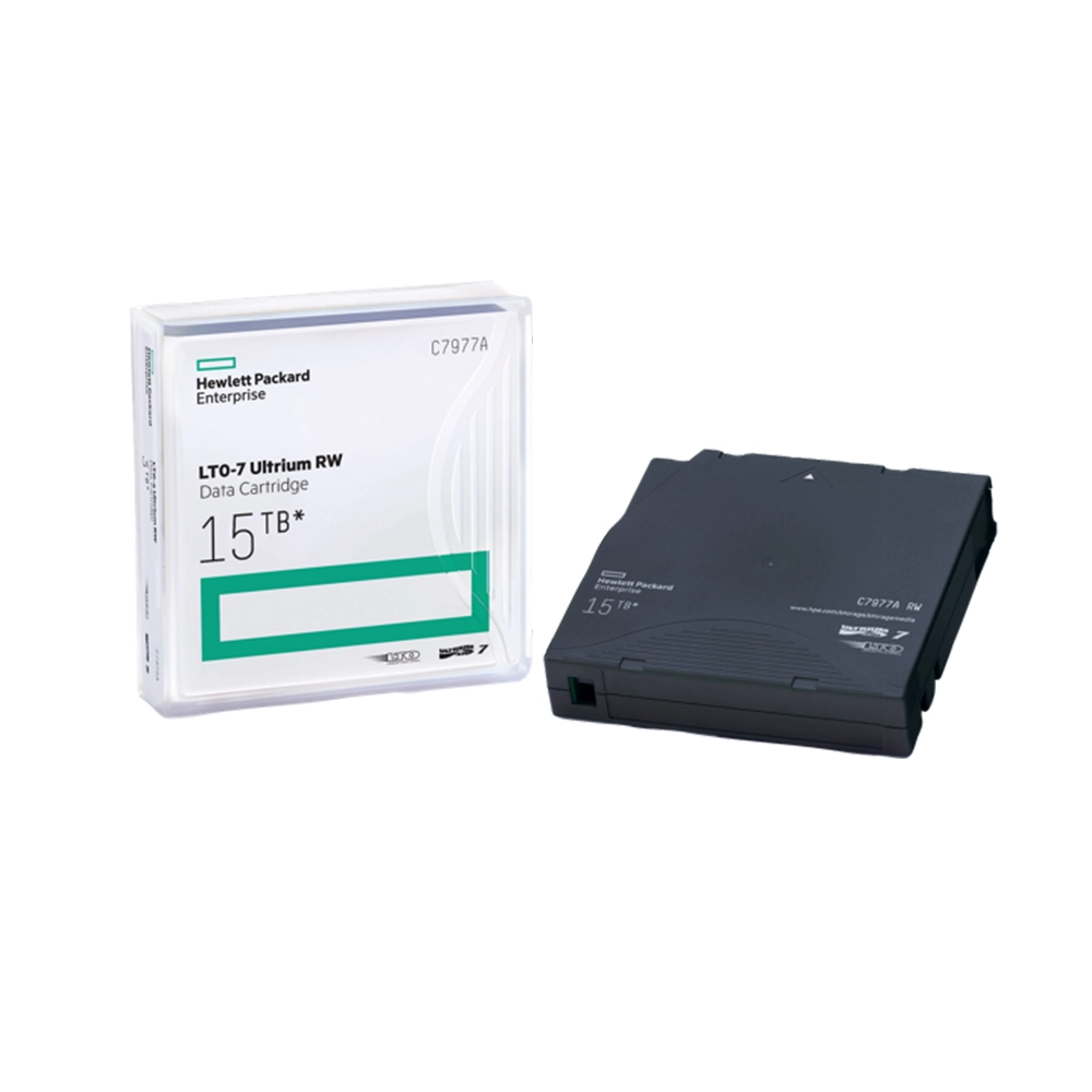 Cartucho de Datos HPE LTO-7 Ultrium 15TB RW Almacenamiento Seguro