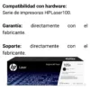 Cartucho de Tóner HP 105A Negro LaserJet Original – Rendimiento Confiable de 1000 Páginas