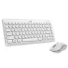 Combo Teclado Y Mouse Inalambrico Q8000 Blanco