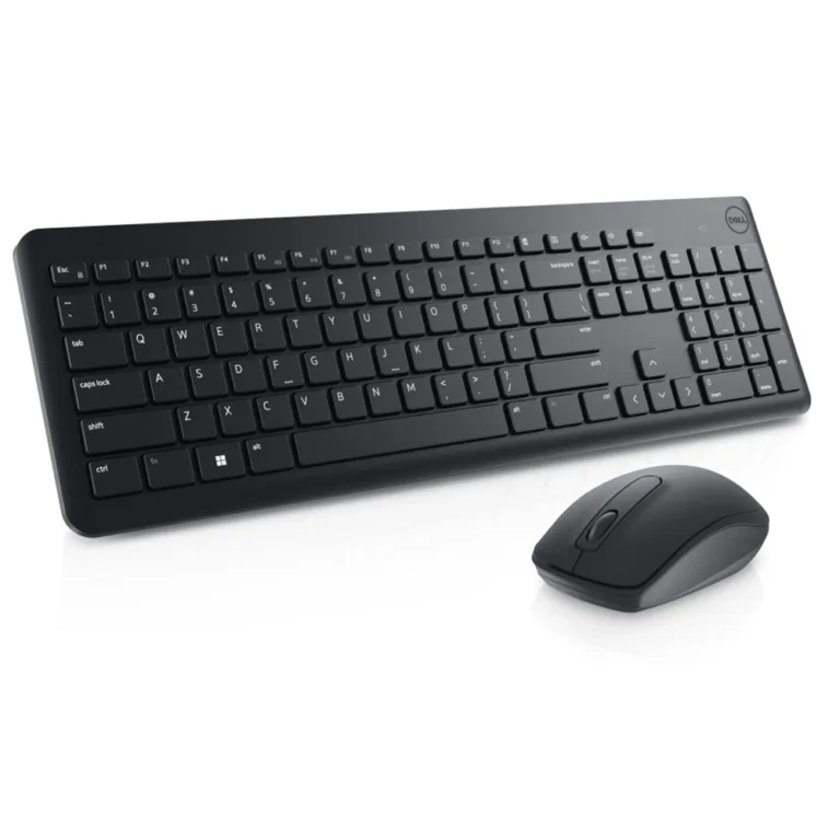 Combo Teclado y Mouse Inalámbrico Dell KM3322W Resistente y Cómodo