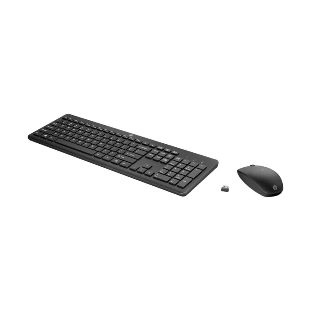 Combo Teclado y Mouse Inalámbricos HP 235 Negro