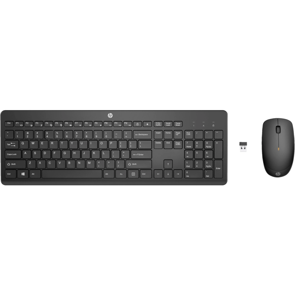 Combo Teclado y Mouse Inalámbricos HP 235 Negro