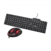 Combo Teclado y Mouse USB Jaltech Español con Mouse LED Premium