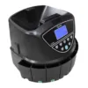 Contadora de Monedas SAT CC358 – Clasificadora Rápida con Pantalla LCD y 350 Monedas/Minuto