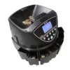 Contadora de Monedas SAT CC358 – Clasificadora Rápida con Pantalla LCD y 350 Monedas/Minuto