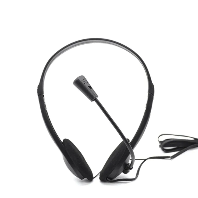 Diadema PC Micrófono Jaltech 2 Plug Sonido Nítido y Comodidad
