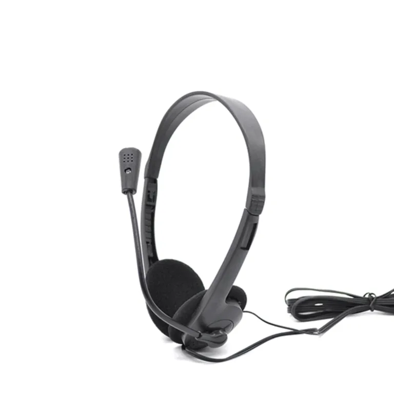 Diadema PC Micrófono Jaltech 2 Plug Sonido Nítido y Comodidad