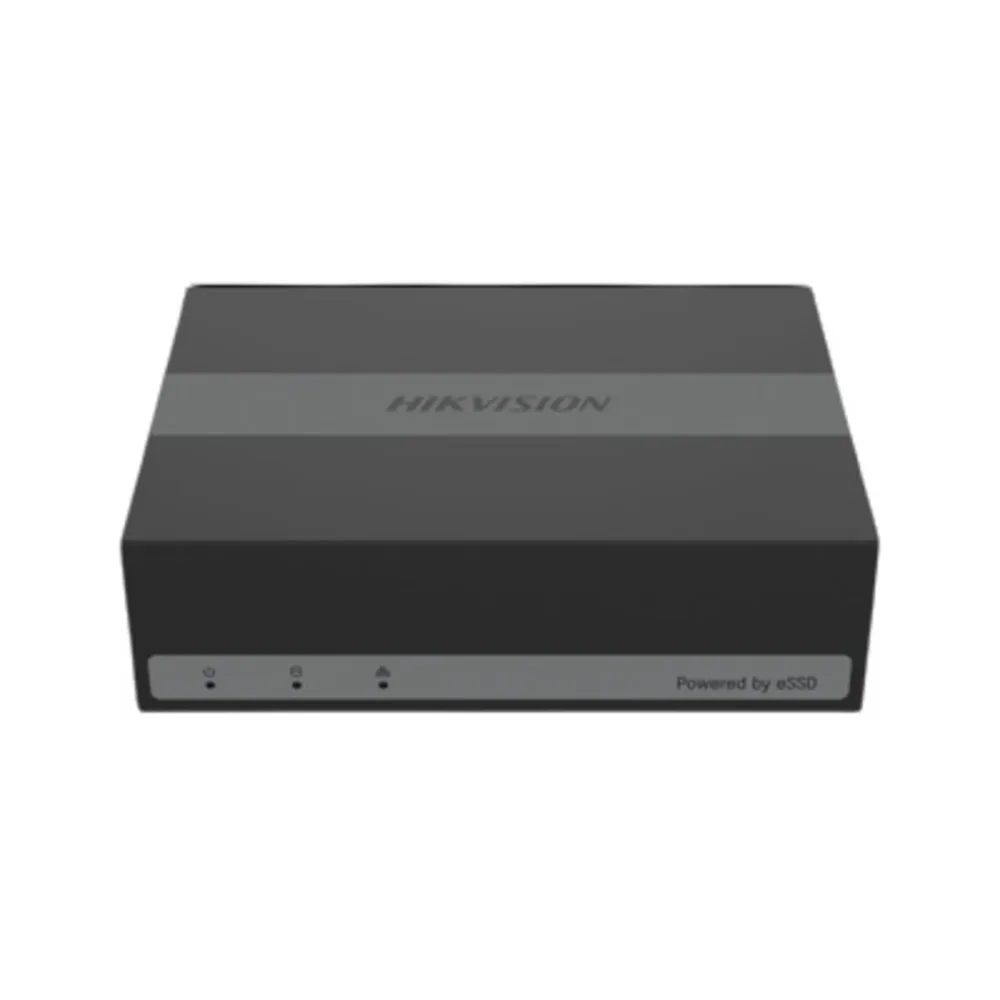 DVR Hikvision 4 Canales 1080p DS-E04HGHI-B con eSSD y detección inteligente