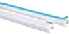 Canaleta lisa Dexson 13x7 mm con adhesivo, PVC blanco, 2 m