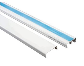 Canaleta Lisa Dexson 32x12 mm de 2 Metros – Blanca, Fijación a Presión y Acabado Estético