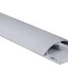 Canaleta Piso Dexson 60x13 mm, 2 m, Gris, PVC con Cierre Hermético