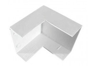 Ángulo Externo para Canaleta Plástica 13 x 7 Dexson – Blanco, Autoextinguible, Resistente UV