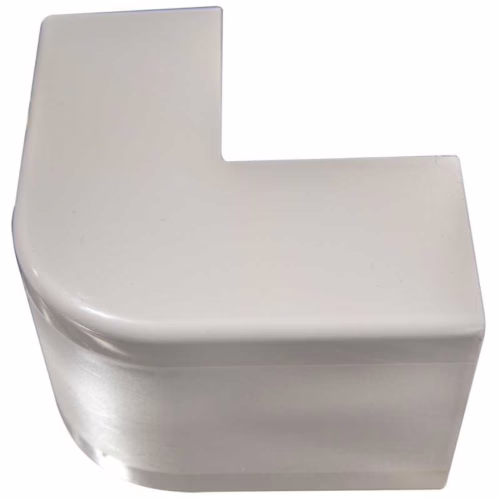 Ángulo Externo 20x12 Dexson para Canaleta Plástica – Blanco, Estético, de Presión