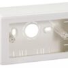 Caja de Superficie Dexson Blanca 40 mm – Montaje Horizontal o Vertical sin Tuerca