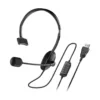 Diadema mono Genius HS-100U USB micrófono con cancelación