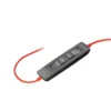 Diadema Poly Blackwire 3220 USB-C Sonido HD Adaptador USB-A Profesional