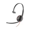 Diadema USB-C Poly Blackwire 3210 Monoaural Micrófono Cancelación Ruido