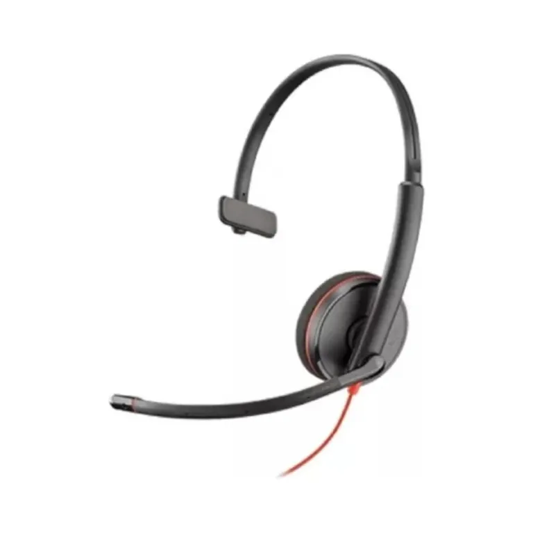 Diadema USB-C Poly Blackwire 3210 Monoaural Micrófono Cancelación Ruido