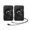 Parlante Genius SP-U125 USB Sonido Estéreo Compacto Oficina y Hogar