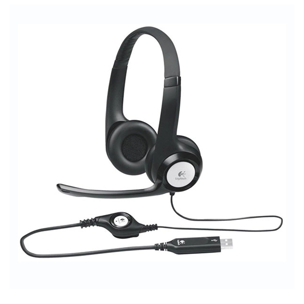 Diadema USB Logitech H390 Cancelación Ruido Audio Profesional Premium