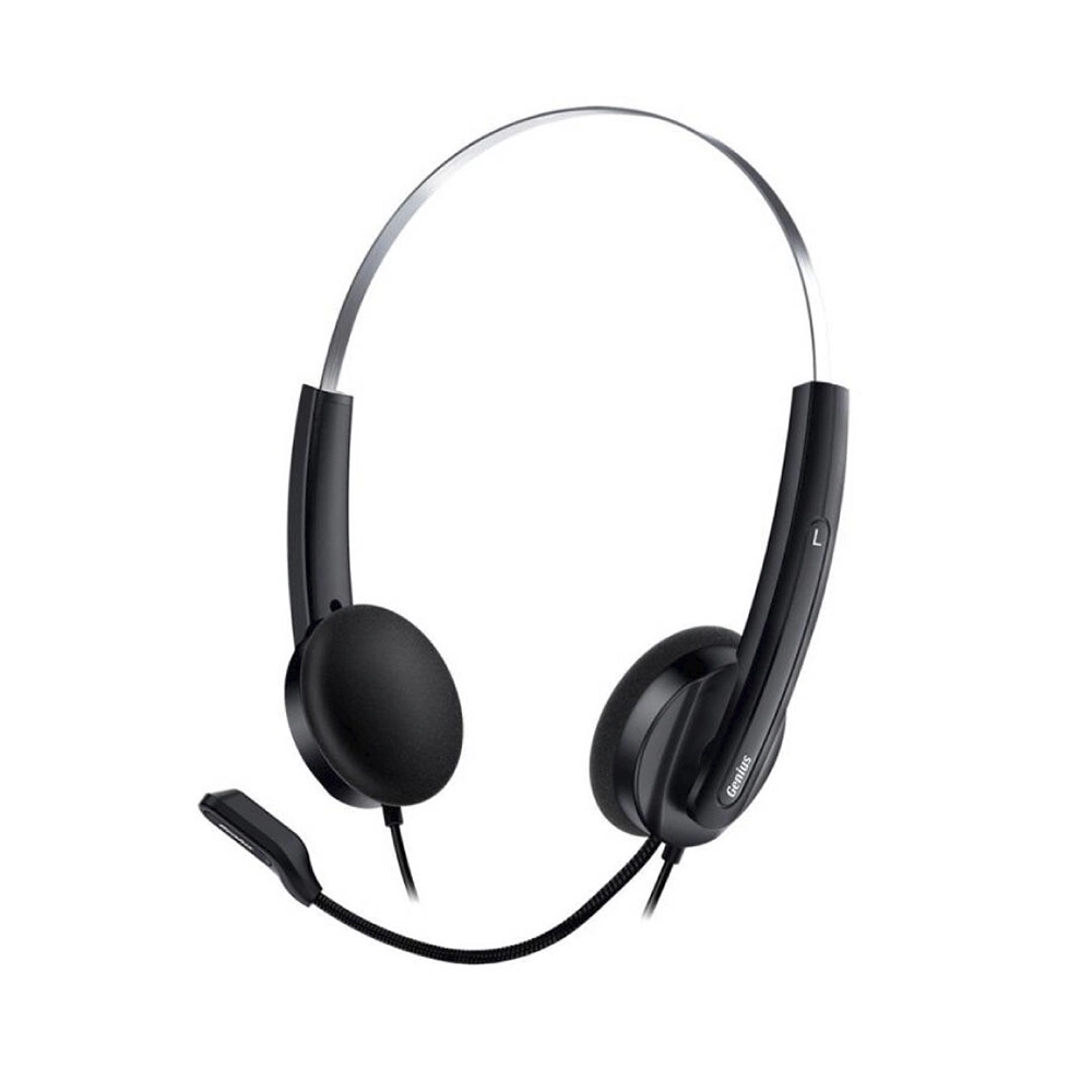 Diadema USB con Micrófono y Botón AI Copilot  HS-220U Genius