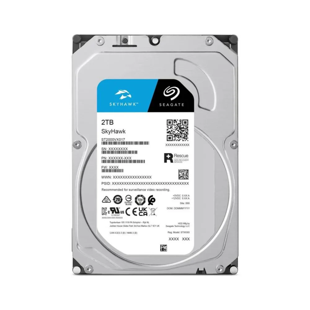 Disco Duro 2TB Seagate Skyhawk