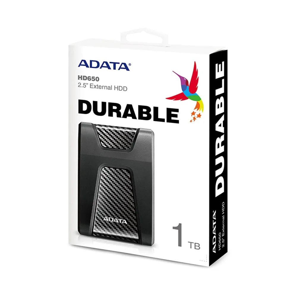 Disco Duro Externo 1TB Antigolpes Adata HD650