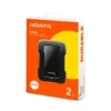 Disco Duro Externo ADATA HD330 2TB 2.5" Antigolpes USB 3.1 Negro
