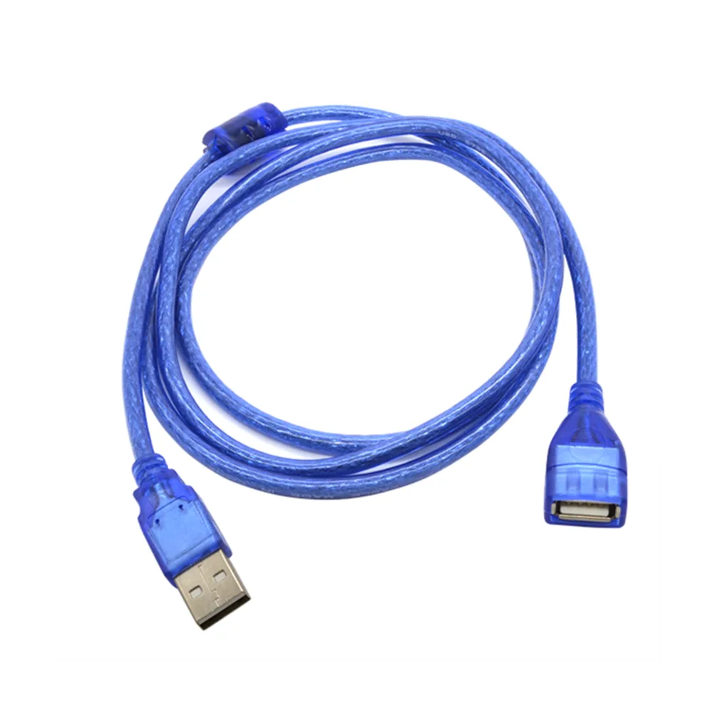 EXTENSIÓN USB 2.0 1.5M BLINDADA – Con filtro, conexión estable y sin interferencias