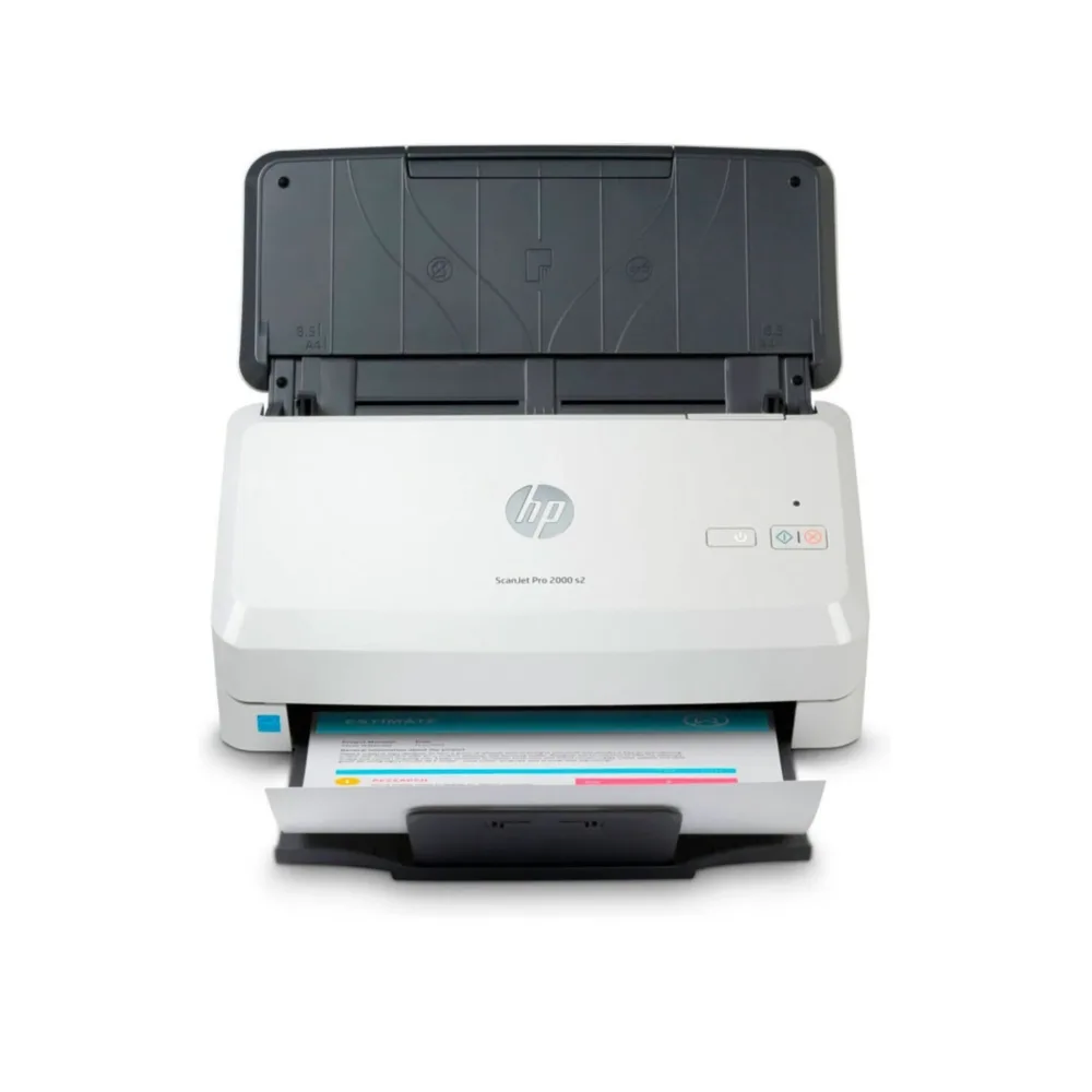 Escáner HP Scanjet Pro 2000 S2, con Alimentación de Hojas, Doble Cara