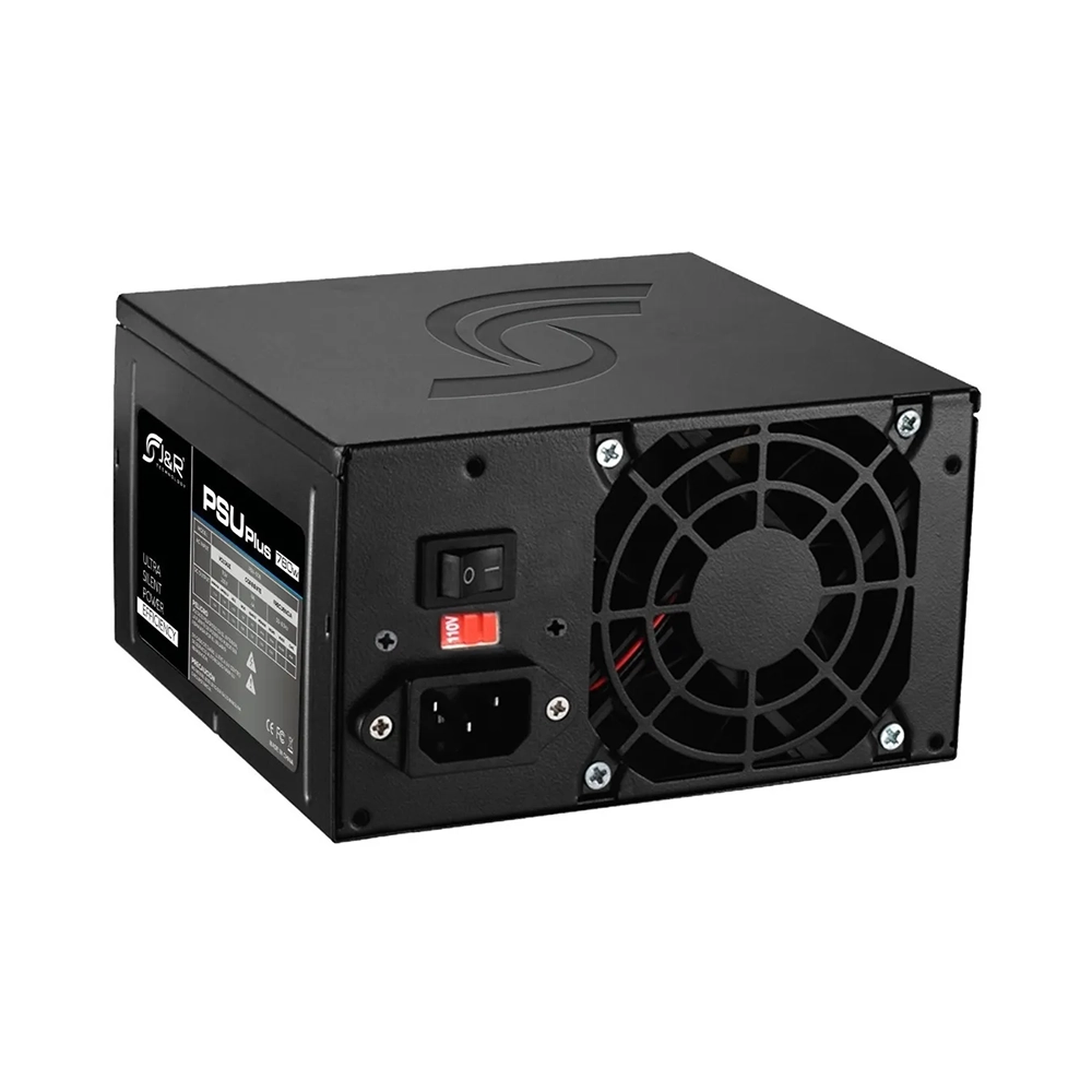 Fuente de Poder JR Plus PSU-008 780W Cables Extendidos – Silenciosa, Regulada y Compatible con Chasis ATX y Gamer