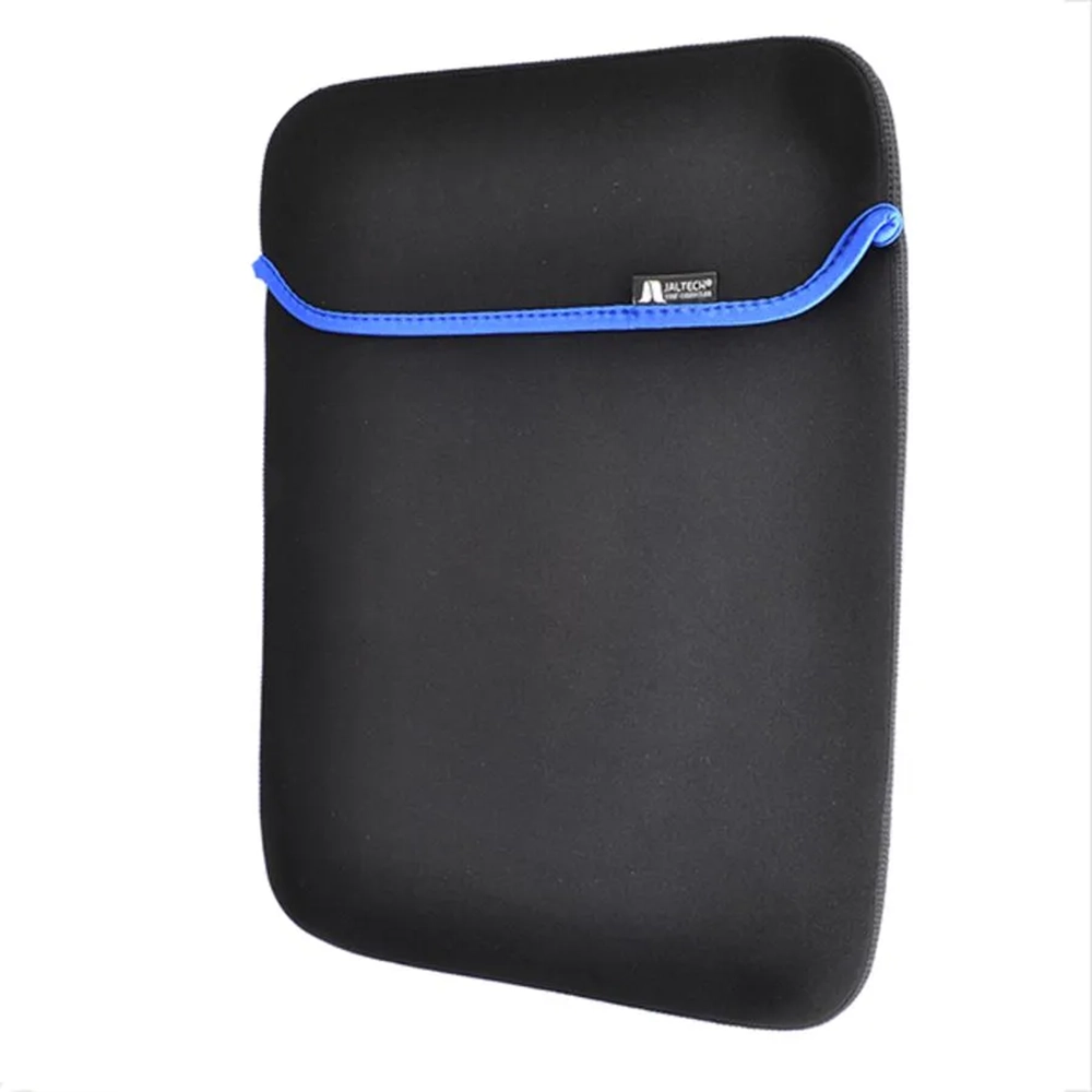 Funda doble faz para laptop 14" JAL TECH – Neopreno resistente, diseño reversible, grosor 0.4 mm