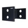 Gabinete Metálico de Pared 60x50x9U Tipo Rack 19" POWEST