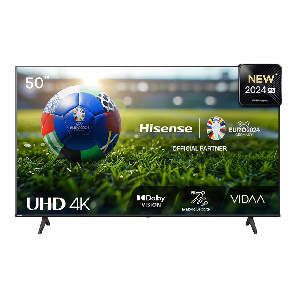 TV Hisense 50" LED UHD 4K Smart TV 50A6N VIDAA U7