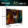 TV Hisense 50" LED UHD 4K Smart TV 50A6N VIDAA U7