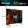 TV Hisense 55" LED UHD 4K Smart TV 55A6N VIDAA U7
