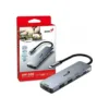Hub Multipuerto USB 5 en 1 Genius UH-500 Gris Oscuro