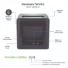 Impresora POS Térmica SAT Q22UB USB Bluetooth 80mm | Corte Automático 230mm/s