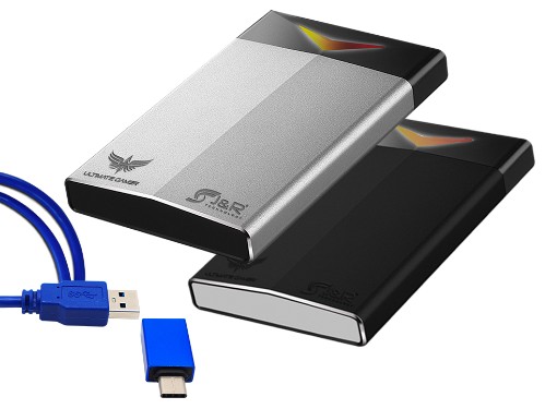 Caja Externa Usb Y Tipo C 3.0 Para Disco J&R
