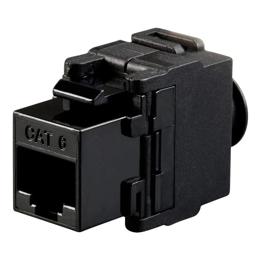 Jack Cat 6 Utp Negro