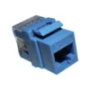 Jack CAT 5E UTP Azul Alta Velocidad Red Conexión Segura
