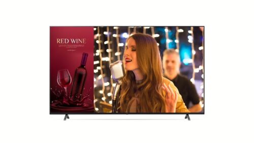 Monitor TV comercial LG 65" UHD