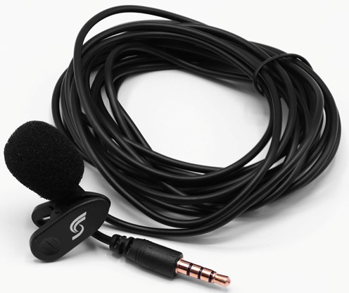 Micrófono de Solapa J&R – Condensador Omnidireccional para Teléfono